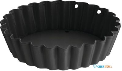 Vogue mini antikleef quichevormen met losse bodem 8cm | CW990