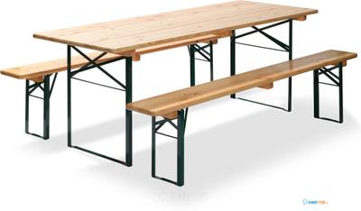 Inklapbare Bierset Met Tafel 80 cm - Brouwerijkwaliteit - Essentials 3002880 1