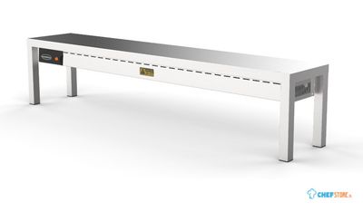 CombiSteel Etagère , Keramisch Verwarmd, Enkel, 1600mm - 7333.0506 1