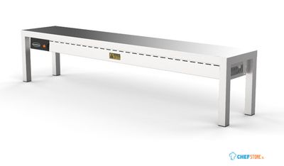 CombiSteel Etagère , Keramisch Verwarmd, Enkel, 1800mm - 7333.0508 1