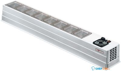 Diverso By Diamond Gekoelde Struktuur 8x GN 1/6 H150 Mm - WR-MINI-R1 1