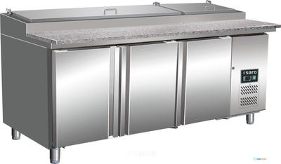 SARO Voorbereidingstafel Werkblad Graniet 1/3 GN Model SH 2000 1