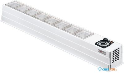 Diverso By Diamond Gekoelde Struktuur 8x GN 1/6 H150 Mm - WR-MINI-R1
