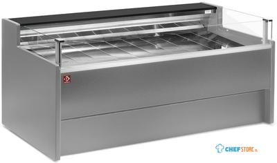 Diamond Gekoelde toonbank met glas Self-service, Geforceerd, , met reserve - GRIJS | VZ25/G8-VR2/SS 1