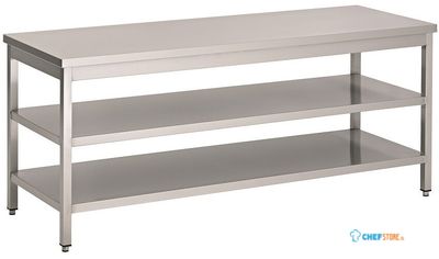 600 Werktafel 2 Schappen 1800 | Combisteel | 7812.0296 1