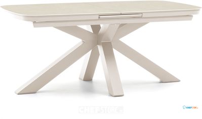 533639 Torino - Uitschuifbare eettafel 180/220x100 cm