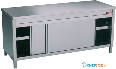 Tafel Op Kast - Schuifdeuren     - Diamond TA167/U