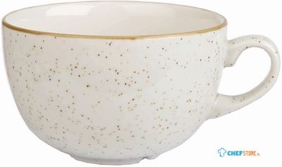 Churchill Stonecast Barley White Cappuccino Kopje 34 Cl Pak van 12 - DK531