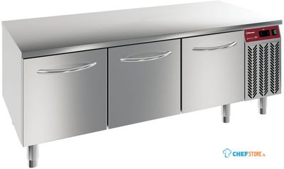 Gekoeld Onderstel - 3 Laden GN 1/1-H 200 Mm - Diamond N77/R316G-9B 1