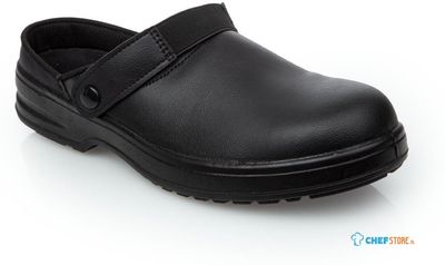 Lites unisex veiligheidsklompen zwart 45 | A813-45