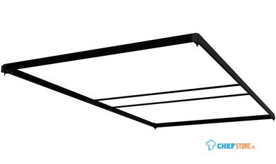 Syna FFWRFBL120X230 FlexFrame Dak 120 x 230 cm Zwart (incl. Extension Set 30 cm)