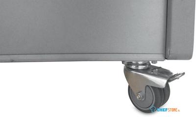 Diamond Optie: Frame op 4 wielen, waarvan 2 met rem | C4R/S 1