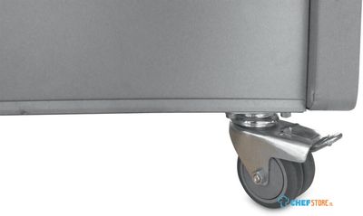 Diamond Optie: Frame op 4 wielen, waarvan 2 met rem | C4R/S 1