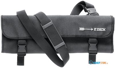 Dick zwarte stoffen foudraal 11 compartimenten | GD796