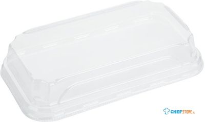 Fiesta Recyclable Fiesta Recycleerbare PET Deksel voor Nr. 1 Sushi Schalen (Pakket van 300) - HX291