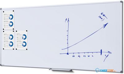Scritto® Economy Whiteboard 90 X 180 cm - WBNECS90X180