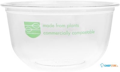 Vegware 96-Serie Composteerbare Pla Deli-Potten, Vegware FS171