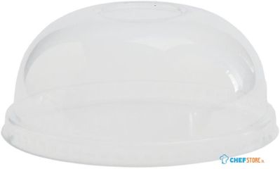 Vegware composteerbare bolle deksels voor 34cl en 45,4cl bakjes | GH168