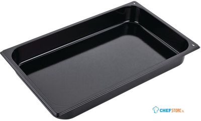 Gastro M | Geemailleerde stalen GN1/1 bak | Oven | 6.5cm hoog | GN799