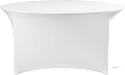 Hendi Tafelhoes Symposium rond | wit | diameter 180cm | 814451