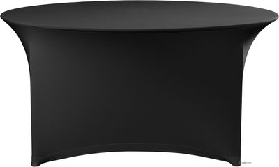 Hendi Tafelhoes Symposium rond | zwart | diameter 180cm | 814468