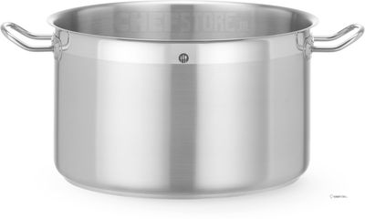HENDI 830345 Stoofpan midden, zonder deksel , , Profi Line, 15,1 Liter, Diameter ⌀ 32 cm - Hoogte 19,6 cm