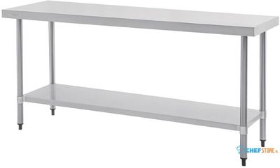 Werktafel | Rvs | 180cm | Vogue | T378