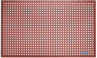 Jantex rubberen anti-vermoeidheidsmat rood | GF017