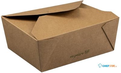Vegware Composteerbaar Voedseldoosje 105cl - Vegware FP804