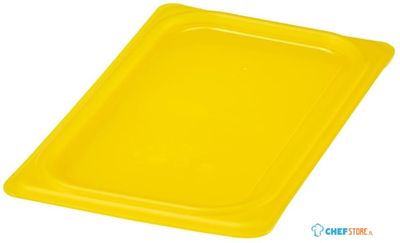 Cambro JN539 Safetrak IML polypropyleen afsluitdeksel geel 1/4 GN