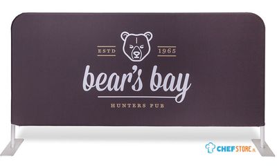 Syna Zipper-Barrier Print Enkelzijdig - ZWBARRIER-G