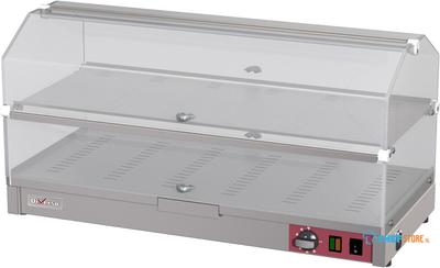 Diverso By Diamond Verwarmde Vitrinekast om Neer te Zetten, 2 Niveaus L800mm - WR-EVC2-68 1