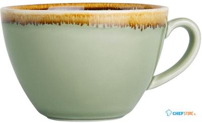 Olympia Kiln cappuccinokopjes mosgroen 34cl | GP480