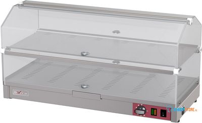 Diverso By Diamond Verwarmde Vitrinekast om Neer te Zetten, 2 Niveaus L800mm - WR-EVC2-68 1