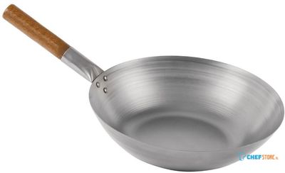 London Wok Wok Met Platte Bodem 33cm - London Wok GJ494