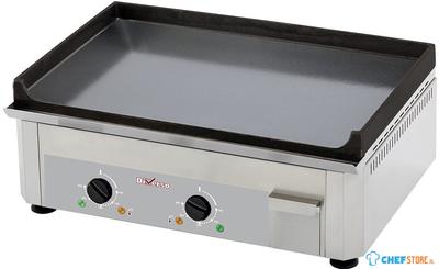 Elektrische Bakplaat Dubbel Geemail. | Diamond | WR-EP60-SS 1