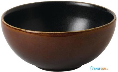 Churchill Super Vitrified Nourish Siena Brown Schalen 155mm (Pak van 6) - FE946