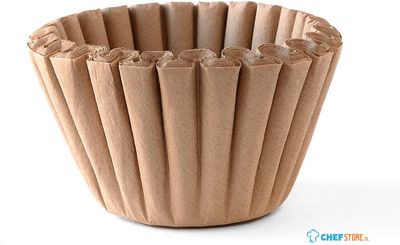 SARO Koffiefilterpapier voor Koffiezetapparaten Ongebleekt - 39-1005