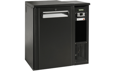 1-Deurs Fustenkoeling Stekkerklaar Geschikt Voor 4x 20l of 1x 50l Fusten Met Machine-Unit Aan Rechterzijde, Gamko FK2-25/4R 1