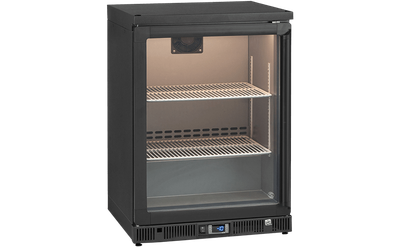 1-Deurs Glazenvriezer Met Linksdraaiende Glasdeur, Stekkerklaar, Gamko GF/100LG 1