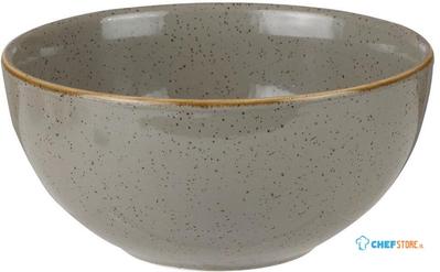 Churchill Stonecast Ronde Soepkommen Grijs 13,2mm (12 Stuks) - Churchill HC833