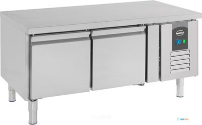 Koelwerkbank | 650mm hoog | 2 Deuren | Standard Line | Geforceerd | Combisteel | 7450.0755