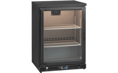 1-Deurs Glazenvriezer Met Rechtsdraaiende Glasdeur, Stekkerklaar, Gamko GF/100RG 1