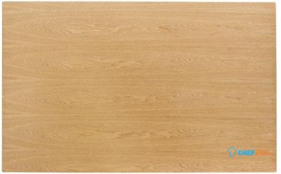 Bolero Voorgeboord Rechthoekig Tafelblad Essenfineer 1100 X 700mm, Bolero CY950
