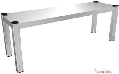 Etagere 1 Niveau 1600 Demontabel, combisteel 7333.0536