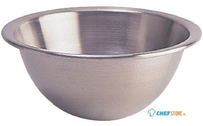 Bourgeat RVS beslagkom met ronde bodem 35cm | K558