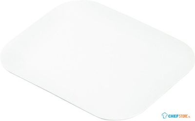 Deksel voor aluminium bakjes klein | 12,5x10cm | CD948