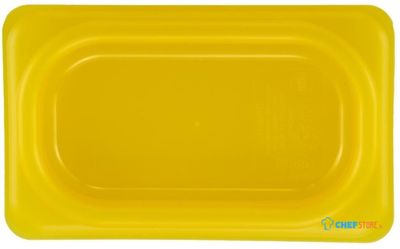 Cambro JN551 Safetrak IML polypropyleen afsluitdeksel geel 1/9 GN