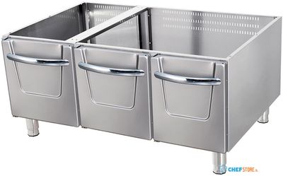 Maxima Premium Onderstel - Driedubbel - 90 cm Diep - met Deuren - 09398692