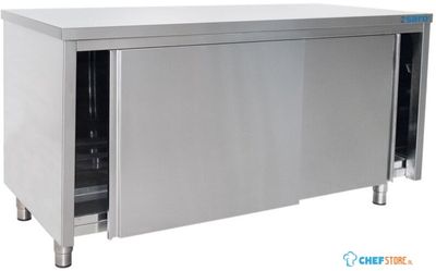 SARO Roestvaststalen Wandkast Schuifdeur 700 mm Diepte 1200 Mm - 700-2005 1